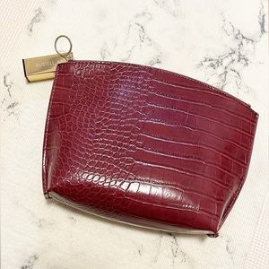 Saks Fifth Avenue Crocodile Faux Leather Bag